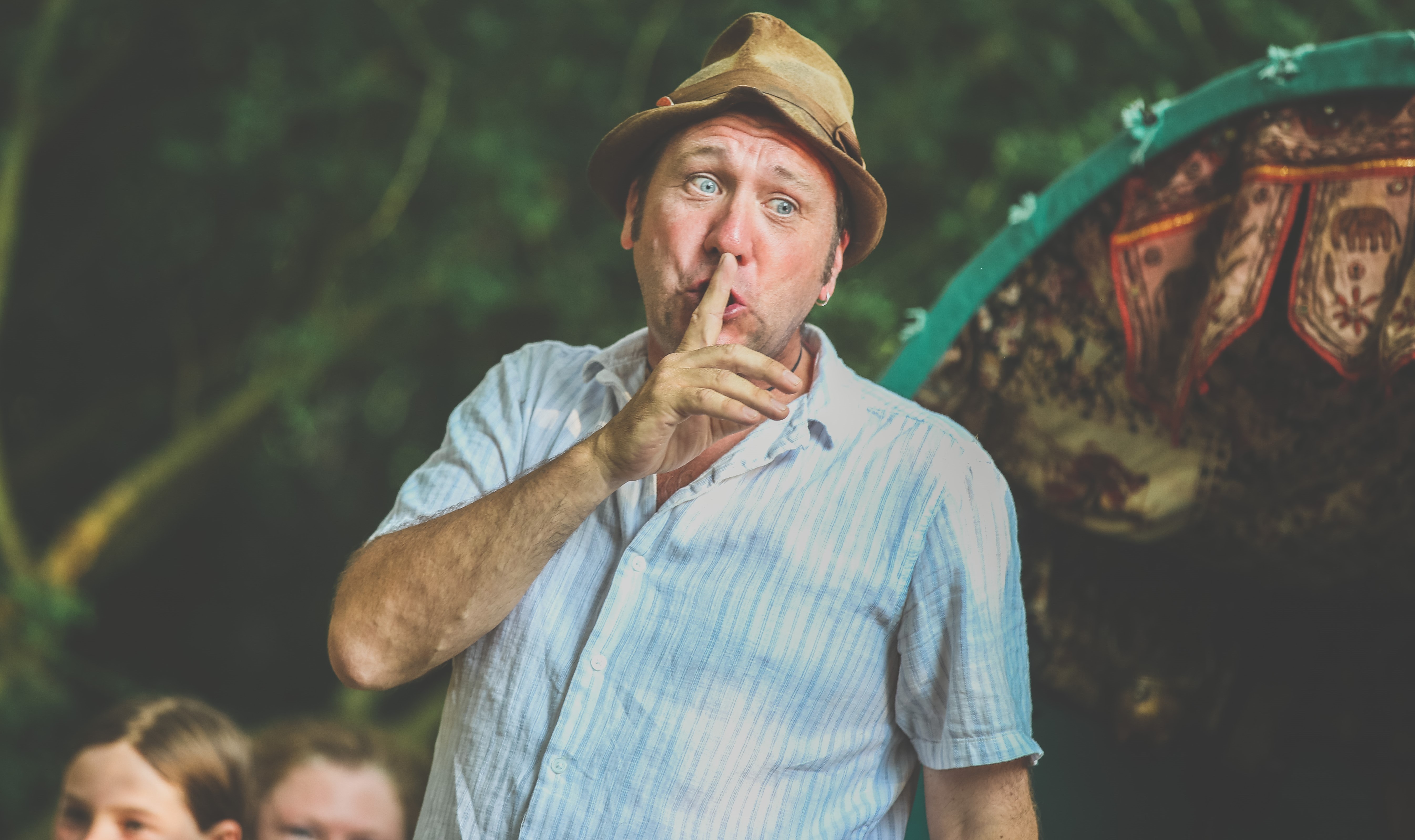 Furnace Fables performing at Timber Festival