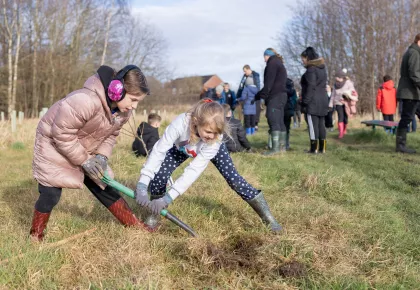 Oversetts Woodland Tree Planting