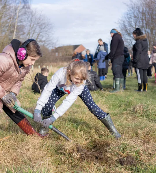 Oversetts Woodland Tree Planting